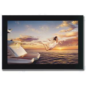 Siyah çerçeve LED kristal manyetik ışık kutusu